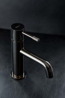 Смеситель для раковины Boheme Uno 461-SGM антрацит глянец